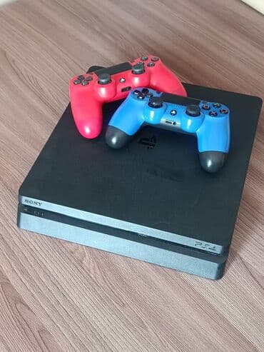 Sony PlayStation 4 (PS4) Slim oyun konsolu seti.Yenidən lalafo.az -da Sony PlayStation 4 (PS4) Slim oyun konsolu seti.Yenidən