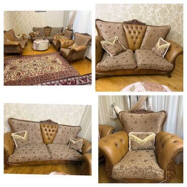 İşlənmiş, Divan, 2 kreslo lalafo.az -da İşlənmiş, Divan, 2 kreslo