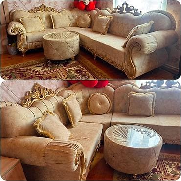 Угловой диван, Б/у, Платная доставка at lalafo.az Угловой диван, Б/у, Платная доставка