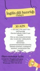 İnformatika: Xarici dil kursu, İngilis dili, Uşaqlar üçün, Abituriyentlər üçün lalafo.az -da — 1 İnformatika: Xarici dil kursu, İngilis dili, Uşaqlar üçün, Abituriyentlər üçün — 1