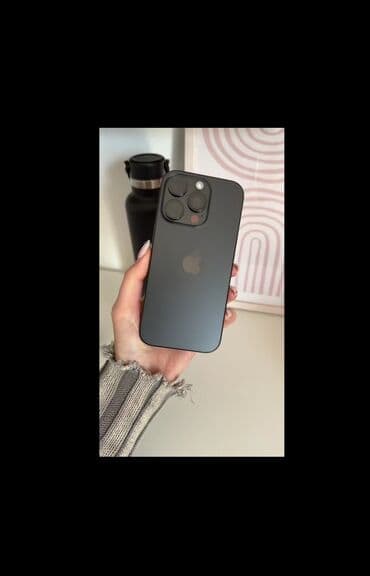 IPhone 14 Pro, 128 GB, Black Titanium lalafo.az -da IPhone 14 Pro, 128 GB, Black Titanium