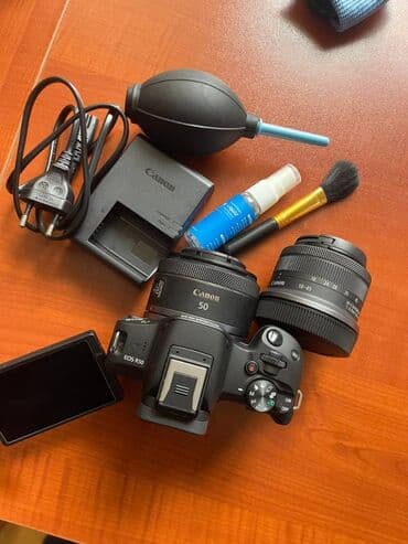 Canon R50 fotoaparat hec bir cizigi yoxdu 1 aydi alinib cox az lalafo.az -da Canon R50 fotoaparat hec bir cizigi yoxdu 1 aydi alinib cox az