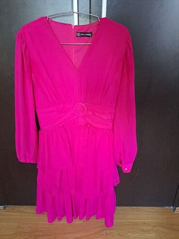 Bella Bianca brendi qadın paltarı - Rəng: parlaq fuşya/çəhrayı - lalafo.az -da Bella Bianca brendi qadın paltarı - Rəng: parlaq fuşya/çəhrayı -