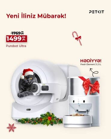 🐾 PETKIT Purobot Ultra — новейшее поколение полностью автоматического lalafo.az -da 🐾 PETKIT Purobot Ultra — новейшее поколение полностью автоматического