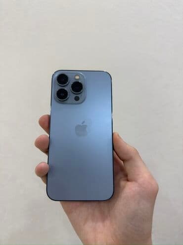 IPhone 13 Pro, 128 GB, Sierra Blue, Simsiz şarj lalafo.az -da IPhone 13 Pro, 128 GB, Sierra Blue, Simsiz şarj