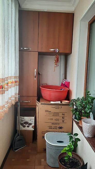 Balkon üçün quraşdırılmış divar dolabı - Material: ağac teksturalı lalafo.az -da Balkon üçün quraşdırılmış divar dolabı - Material: ağac teksturalı
