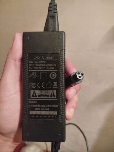 Skuter drift Segway adaptoru 42 volt 1.5 amper 36 voltluq batareyal lalafo.az -da Skuter drift Segway adaptoru 42 volt 1.5 amper 36 voltluq batareyal