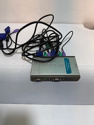 Komputer avadanlıqları dəsti - D‑Link 4-Port KVM Switch (model lalafo.az -da — 3 Komputer avadanlıqları dəsti - D‑Link 4-Port KVM Switch (model — 3