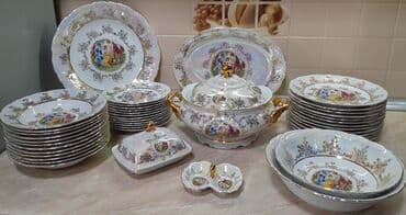 Nahar dəsti, Farfor, 12 nəfərlik, Çexiya lalafo.az -da Nahar dəsti, Farfor, 12 nəfərlik, Çexiya