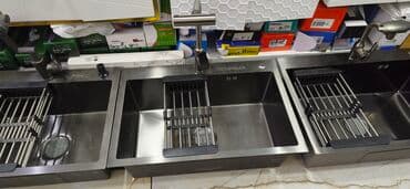 Kvadrat Mətbəx çanağı, Paslanmaz polad lalafo.az -da Kvadrat Mətbəx çanağı, Paslanmaz polad