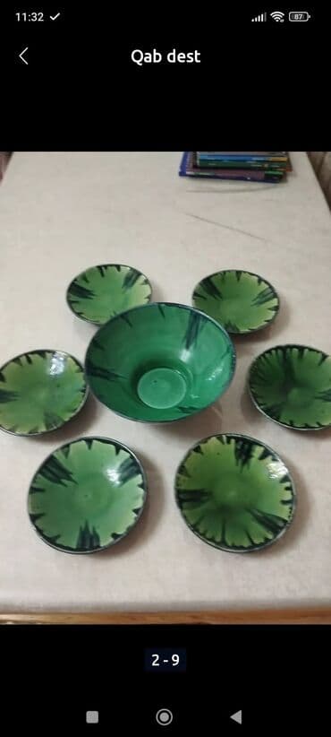 Nahar dəsti, rəng - Yaşıl, 7 nəfərlik lalafo.az -da Nahar dəsti, rəng - Yaşıl, 7 nəfərlik