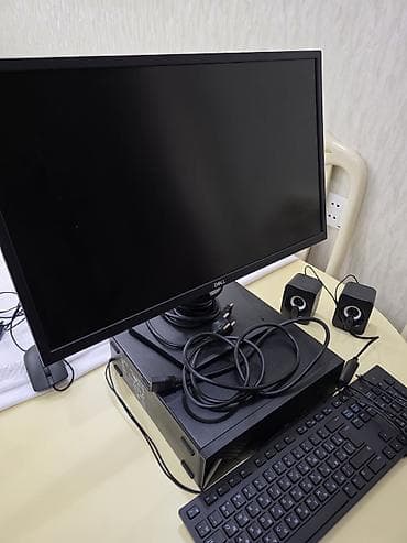 Dell masaüstü kompüter komplekti Komplektdə: - Dell monitor - Dell lalafo.az -da — 1 Dell masaüstü kompüter komplekti Komplektdə: - Dell monitor - Dell — 1