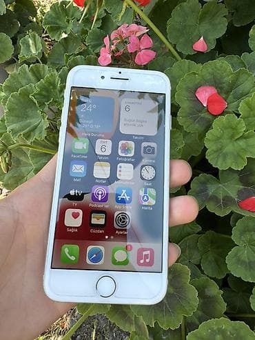 IPhone 7, 32 GB, Gümüşü, Barmaq izi lalafo.az -da IPhone 7, 32 GB, Gümüşü, Barmaq izi
