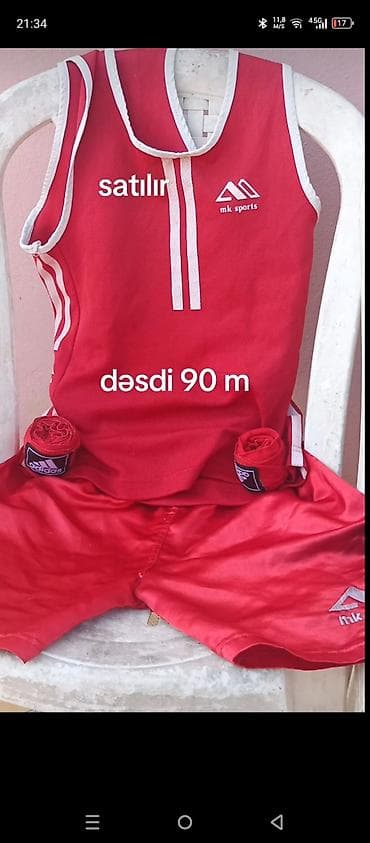 İdman dəsti, Adidas, Standart, rəng - Qırmızı lalafo.az -da İdman dəsti, Adidas, Standart, rəng - Qırmızı