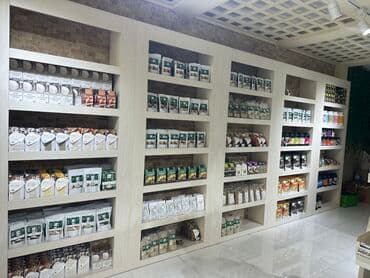 Mağaza mebeli, şkaflar, rəflər, stendlər və kassa stolu. 14’000 manata at lalafo.az — 1 Mağaza mebeli, şkaflar, rəflər, stendlər və kassa stolu. 14’000 manata — 1