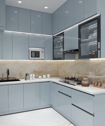 Трюмо на заказ: Кухонный гарнитур на заказ, Самозакрывающие петли, Нет кредита, Бесплатная доставка at lalafo.az — 3 Трюмо на заказ: Кухонный гарнитур на заказ, Самозакрывающие петли, Нет кредита, Бесплатная доставка — 3