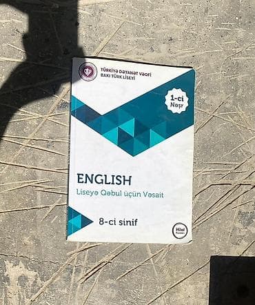 Məhsul: “ENGLISH – Liseyə Qəbul üçün Vəsait” (8-ci sinif) Kitab əla lalafo.az -da Məhsul: “ENGLISH – Liseyə Qəbul üçün Vəsait” (8-ci sinif) Kitab əla