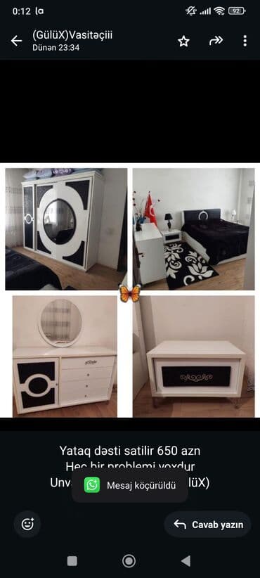 Yataq dəsti satilir 650 azn Hec bir problemi yoxdur Unvan lalafo.az -da Yataq dəsti satilir 650 azn Hec bir problemi yoxdur Unvan