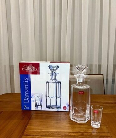 Yeni xrustal qrafin dəsti lalafo.az -da Yeni xrustal qrafin dəsti