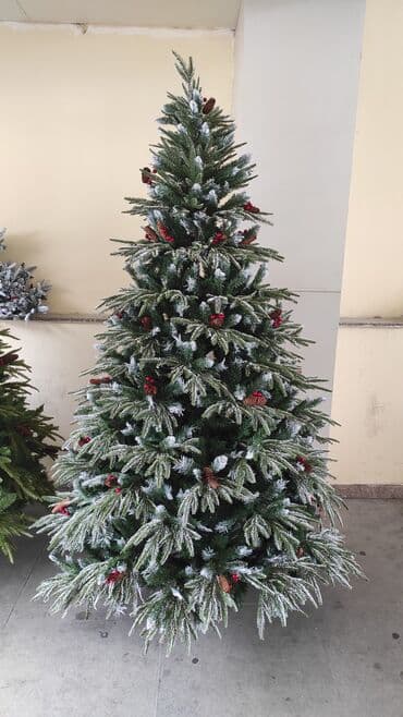 Süni yeni il şam ağacı – qar effektli, şaxəli və həcmli model lalafo.az -da Süni yeni il şam ağacı – qar effektli, şaxəli və həcmli model