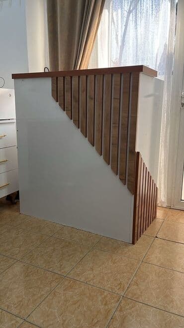 Salon resepsiyon stendi / kassir masası - Material: Ağ rəngli lalafo.az -da Salon resepsiyon stendi / kassir masası - Material: Ağ rəngli