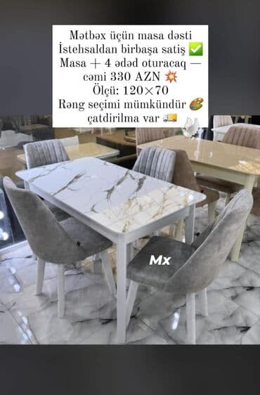 Masa desti yeni mətbəx mebeli rəng seçimi var lalafo.az -da Masa desti yeni mətbəx mebeli rəng seçimi var