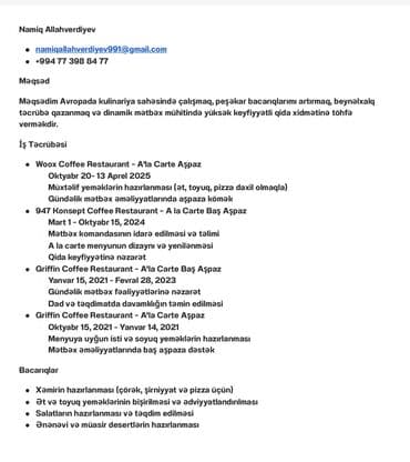 Anbar: -Namiq Allahverdiyev -23.05.2002 -Türkiye'de 5+ il aşpazlığ edip baş lalafo.az -da — 3 Anbar: -Namiq Allahverdiyev -23.05.2002 -Türkiye'de 5+ il aşpazlığ edip baş — 3
