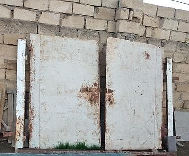 Dəmir Həyət darvazası, Yana açılan, Mexaniki, rəng - Ağ, Kredit yoxdur lalafo.az -da Dəmir Həyət darvazası, Yana açılan, Mexaniki, rəng - Ağ, Kredit yoxdur