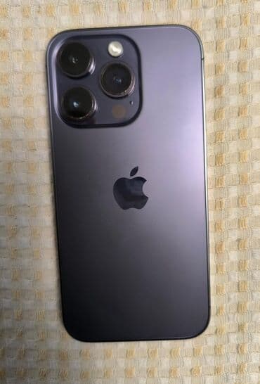 IPhone 14 Pro, 256 GB, Deep Purple, Zəmanət, Face ID lalafo.az -da IPhone 14 Pro, 256 GB, Deep Purple, Zəmanət, Face ID