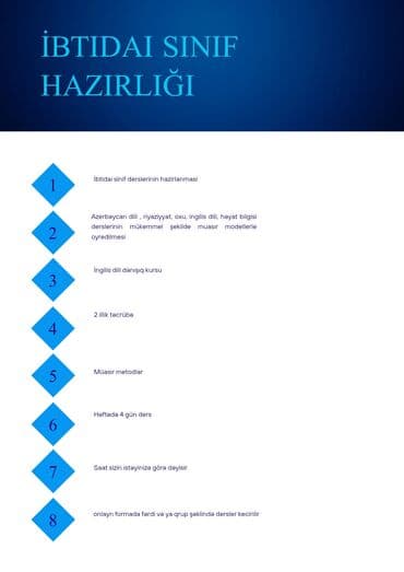 Xanimam Ibtidai sinif derslerinin mükemmel şekilde tədrisi ingilis lalafo.az -da Xanimam Ibtidai sinif derslerinin mükemmel şekilde tədrisi ingilis