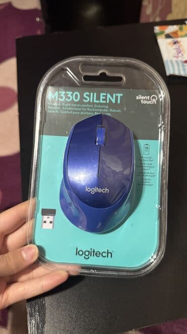 Logitech M330 Silent simsiz komputer mouse • Tam yeni, qutuda • Səssiz lalafo.az -da Logitech M330 Silent simsiz komputer mouse • Tam yeni, qutuda • Səssiz