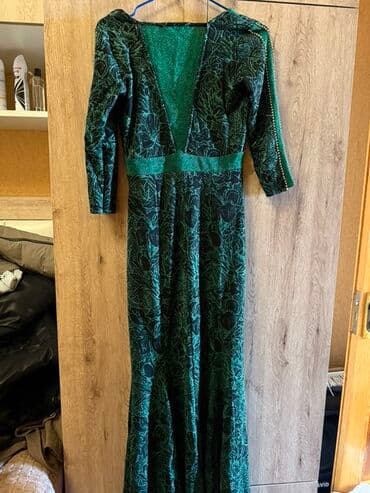 Ziyafət donları – 2 model 1) Yaşıl-qara maxi don - Parlaq yaşıl lalafo.az -da Ziyafət donları – 2 model 1) Yaşıl-qara maxi don - Parlaq yaşıl