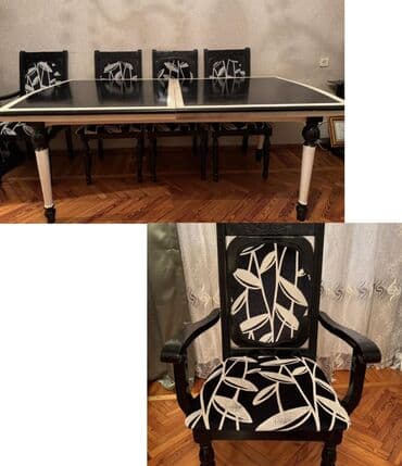 ✅Masa desti tecili 250 manata satilir 8 stulla. 2 si kreslodu. Masa lalafo.az -da ✅Masa desti tecili 250 manata satilir 8 stulla. 2 si kreslodu. Masa