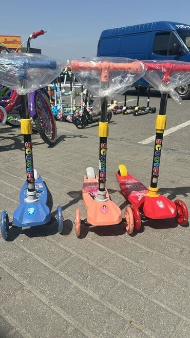 Üç təkərli uşaq skuteri kredit. Möhkəm materialdan hazırlanmış bu lalafo.az -da Üç təkərli uşaq skuteri kredit. Möhkəm materialdan hazırlanmış bu