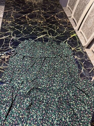 Qadın donu – qara fon üzərində xırda çiçəkli naxış - Model: uzun lalafo.az -da Qadın donu – qara fon üzərində xırda çiçəkli naxış - Model: uzun