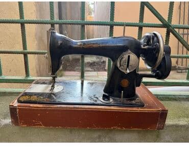 Mexaniki tikiş maşını – vintaj model Xüsusiyyətlər: - Korpus: döküm lalafo.az -da Mexaniki tikiş maşını – vintaj model Xüsusiyyətlər: - Korpus: döküm