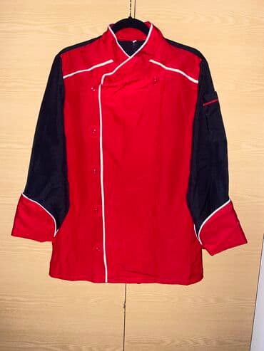 Aşpaz geyimi kişi üçün. Tezedir. Razmer M-L Proyma 52,5 sm, çiyin 43 lalafo.az -da Aşpaz geyimi kişi üçün. Tezedir. Razmer M-L Proyma 52,5 sm, çiyin 43