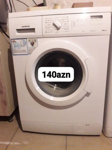 Paltaryuyan maşın Siemens, 6 kq, Avtomat, Qurutmasız, Kredit yoxdur lalafo.az -da Paltaryuyan maşın Siemens, 6 kq, Avtomat, Qurutmasız, Kredit yoxdur