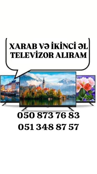 Televizorlar lalafo.az -da Televizorlar