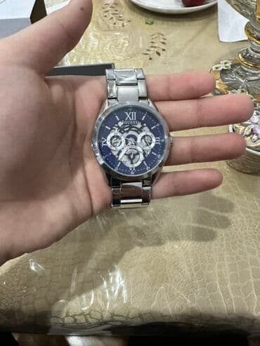 Новый, Наручные часы, Guess, цвет - Голубой at lalafo.az — 2 Новый, Наручные часы, Guess, цвет - Голубой — 2