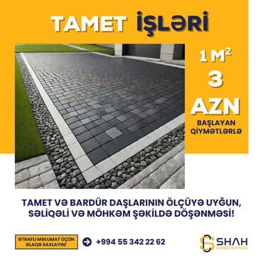 🧱 Tamet Döşəmə Xidməti – Səliqəli və Möhkəm Tətbiq! Peşəkar lalafo.az -da 🧱 Tamet Döşəmə Xidməti – Səliqəli və Möhkəm Tətbiq! Peşəkar