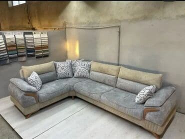 Садовая мебель на заказ: Угловой диван, Для гостиной, Ткань, Без подьемного механизма, Нераскладной at lalafo.az — 2 Садовая мебель на заказ: Угловой диван, Для гостиной, Ткань, Без подьемного механизма, Нераскладной — 2