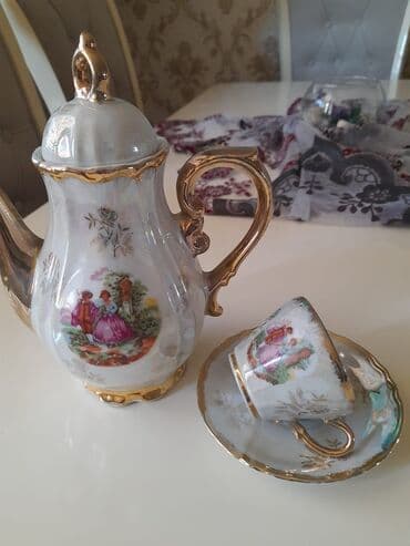 Çay dəsti, rəng - Ağ lalafo.az -da Çay dəsti, rəng - Ağ