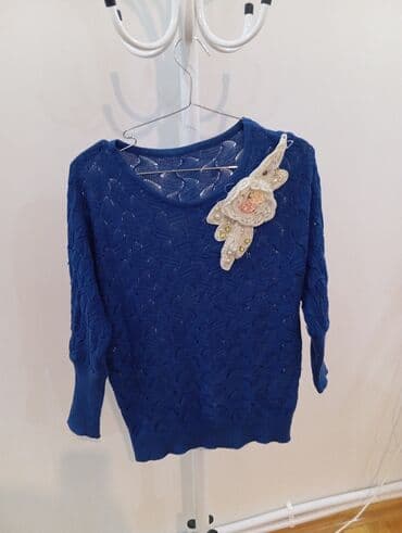 Məhsul: Açıq naxışlı mavi trikotaj kofta • Rəng: Dərin mavi • lalafo.az -da Məhsul: Açıq naxışlı mavi trikotaj kofta • Rəng: Dərin mavi •