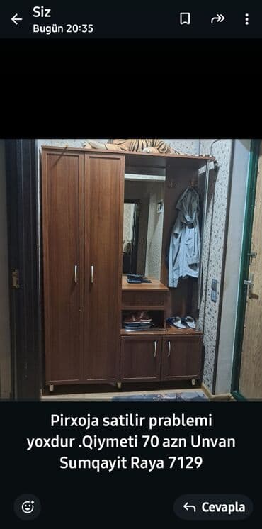 İşlənmiş, Açılan, Düz dolab, Dəhliz dolabı lalafo.az -da İşlənmiş, Açılan, Düz dolab, Dəhliz dolabı