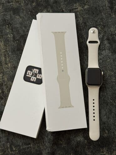 Smart saat, Apple, Sensor ekran, rəng - Gümüşü lalafo.az -da Smart saat, Apple, Sensor ekran, rəng - Gümüşü