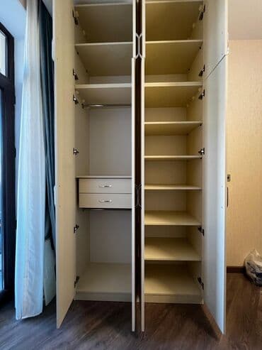 Садовая мебель на заказ: Прямой шкаф, Для гостиной, Гардероб, Распашной, Корпусный, 6 дверей at lalafo.az — 1 Садовая мебель на заказ: Прямой шкаф, Для гостиной, Гардероб, Распашной, Корпусный, 6 дверей — 1