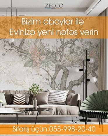 Evinizə yeni nəfəs vermək istəyirsiniz? Zecconun kətan üzərində lalafo.az -da Evinizə yeni nəfəs vermək istəyirsiniz? Zecconun kətan üzərində