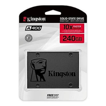 Kingston A400 SSD – 240 GB - Tip: 2.5" SATA III (6 Gb/s) solid-state lalafo.az -da Kingston A400 SSD – 240 GB - Tip: 2.5" SATA III (6 Gb/s) solid-state