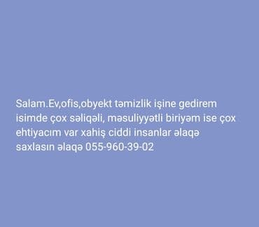 Təmizlik | Evlər, Kafe, mağazalar, Ofislər | Ümumi təmizlik lalafo.az -da Təmizlik | Evlər, Kafe, mağazalar, Ofislər | Ümumi təmizlik
